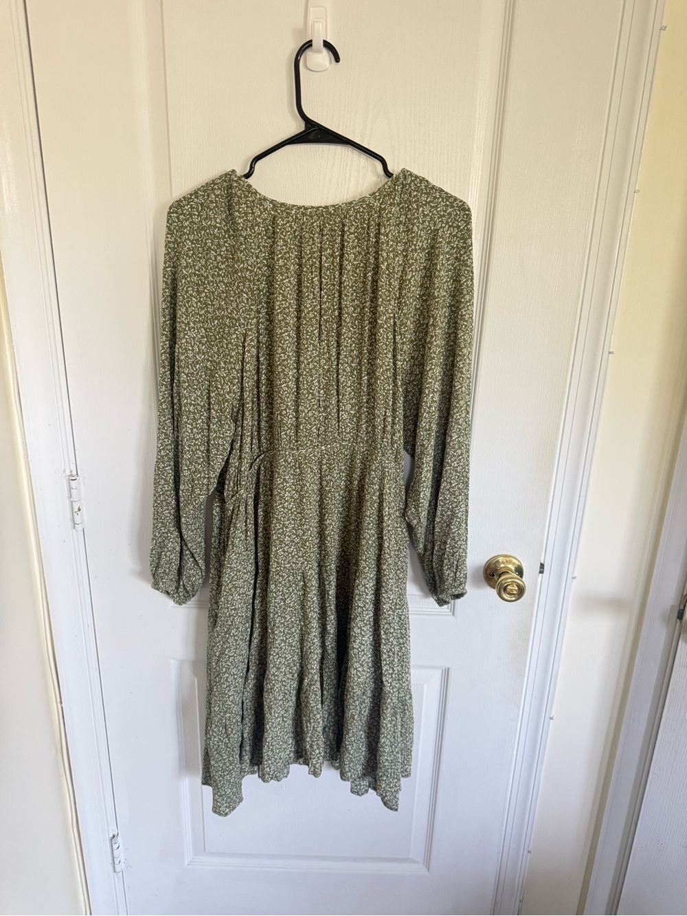 Faherty Sirene Green Floral Dress - Picture 8 of 9